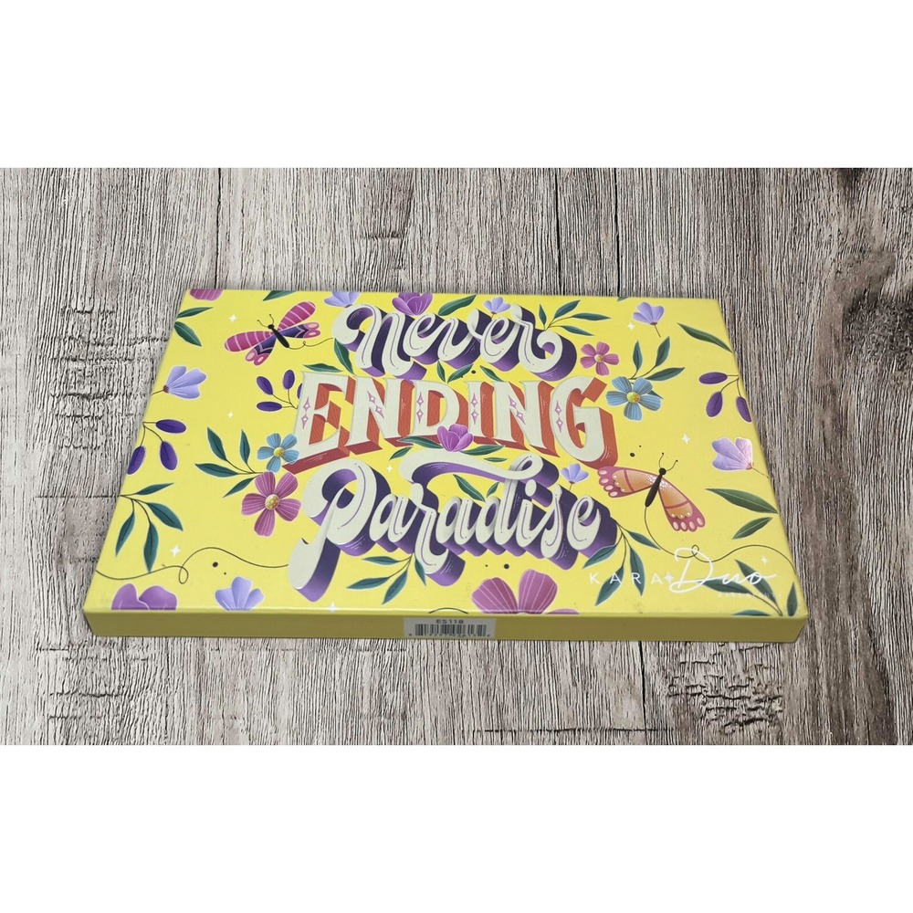 Kara Beauty Never Ending Paradise 15 Pan Eyeshadow Palette New In Box